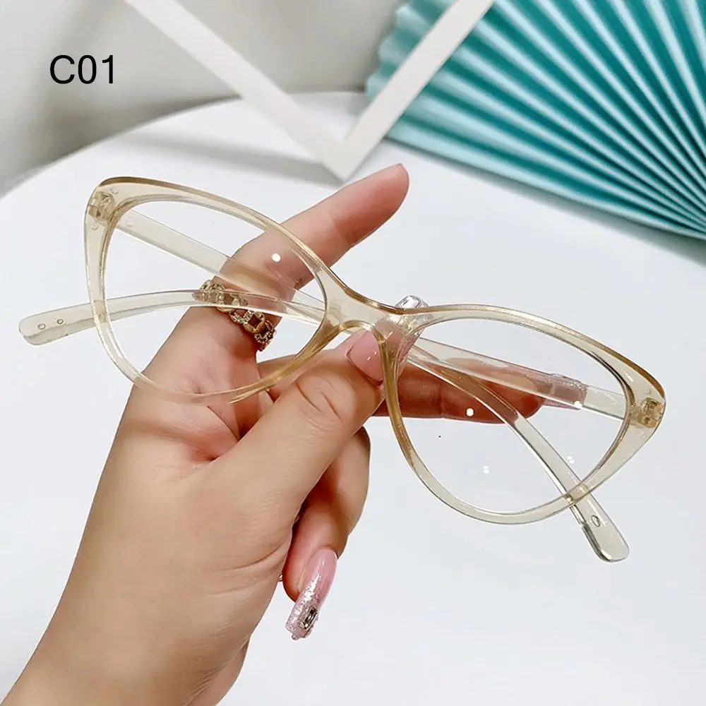 Retro Anti-radiation Cat Eye Glasses Anti Eye Eyestrain Transparent Computer Game Glasses Clear Glasses for Women & Men
Retro Anti-radiation Cat Eye Glasses Anti Eye Eyestrain Transparent Computer Game Glasses Clear Glasses for Women & Men