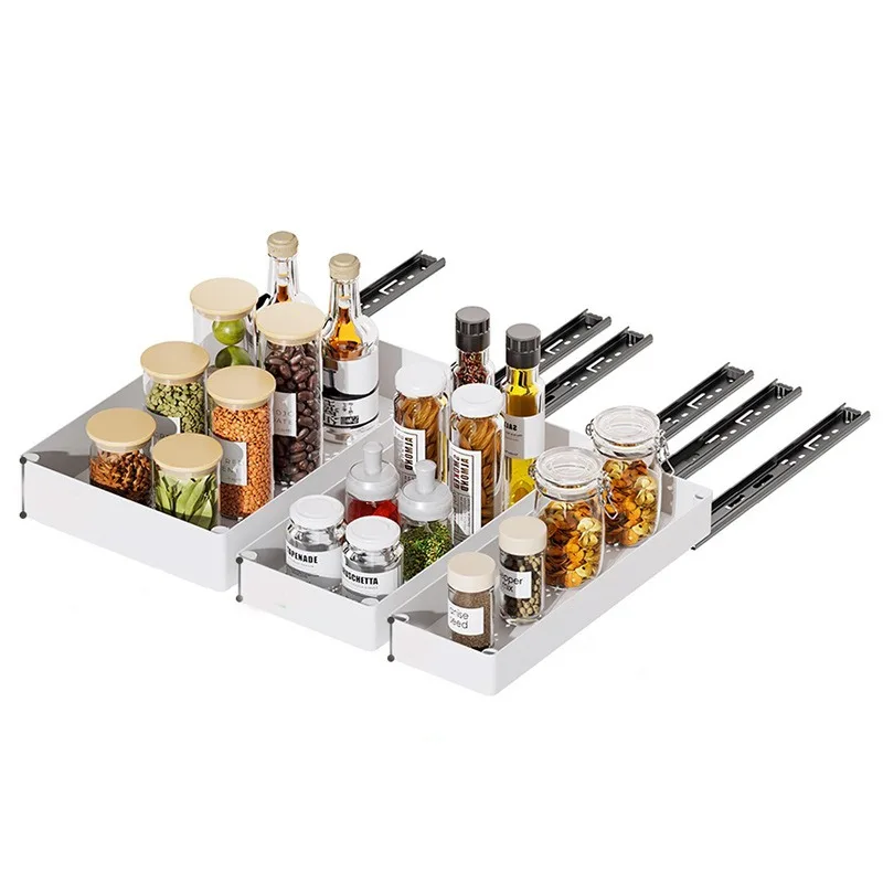 New three-piece pull-out cabinet organizer, sliding drawer kitchen cabinet rack bath organizer
New three-piece pull-out cabinet organizer, sliding drawer kitchen cabinet rack bath organizer