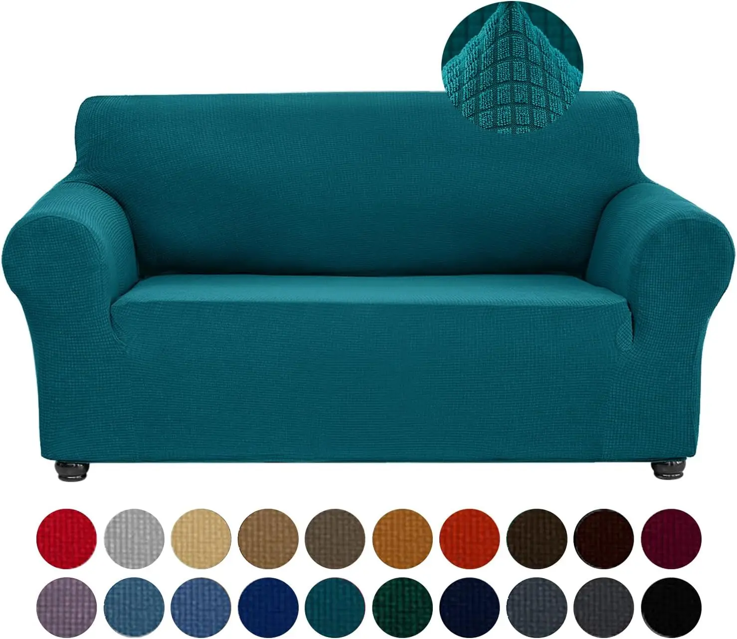 Stretch Loveseat Couch Cover, 1-Piece Sofa Cover For 2 Cushion Couch Spandex Jacquard Washable Furniture Protector Cover For
Stretch Loveseat Couch Cover, 1-Piece Sofa Cover For 2 Cushion Couch Spandex Jacquard Washable Furniture Protector Cover For