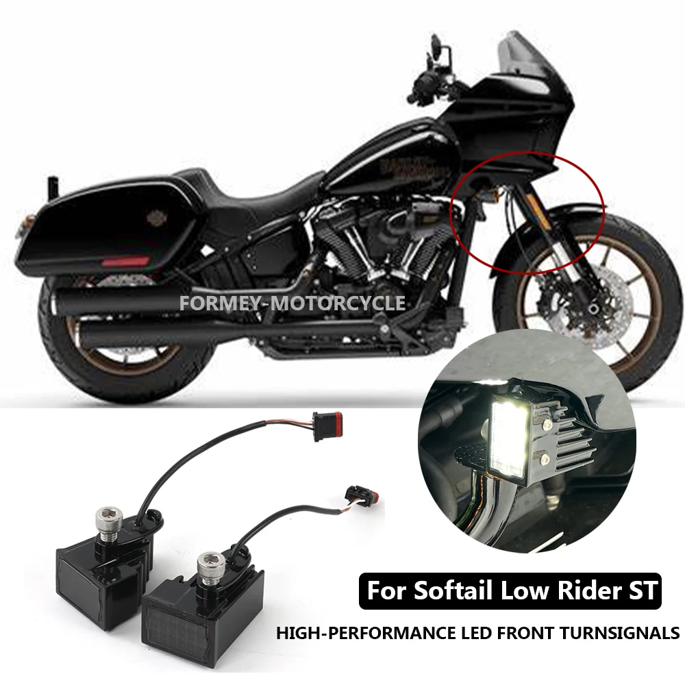 For Harley Softail Low Rider ST El Diablo FXRST FXLRST NEW Motorcycle Accessories HIGH-PERFORMANCE LED FRONT TURNSIGNALS 2022
For Harley Softail Low Rider ST El Diablo FXRST FXLRST NEW Motorcycle Accessories HIGH-PERFORMANCE LED FRONT TURNSIGNALS 2022