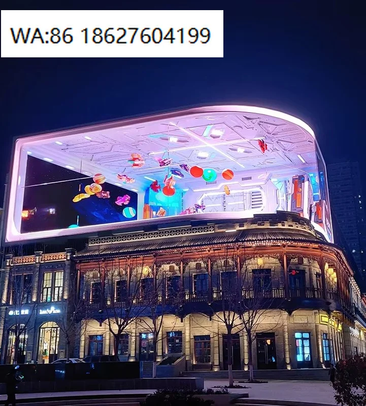 LED SignageNaked-Eye 3D Effect HD Outdoor Advertising LED Billboard Display Big Screen 6mm IP65 Rated 6500nits Brightness 21
LED SignageNaked-Eye 3D Effect HD Outdoor Advertising LED Billboard Display Big Screen 6mm IP65 Rated 6500nits Brightness 21
