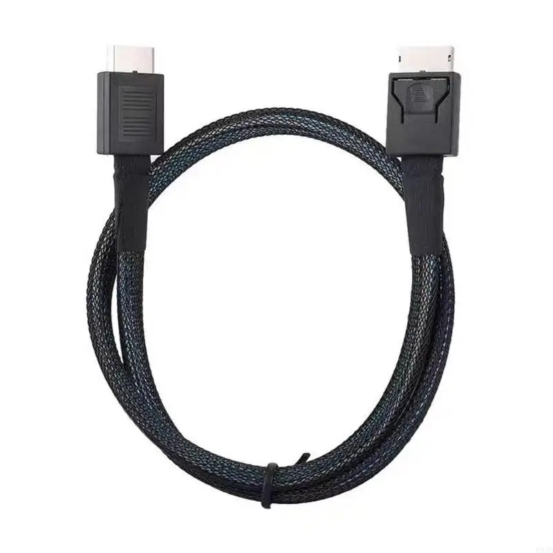 P9JB OCuLink SFF-8611 Male to SFF-8611 Male Connector Array Card Cable 50cm for Data
P9JB OCuLink SFF-8611 Male to SFF-8611 Male Connector Array Card Cable 50cm for Data