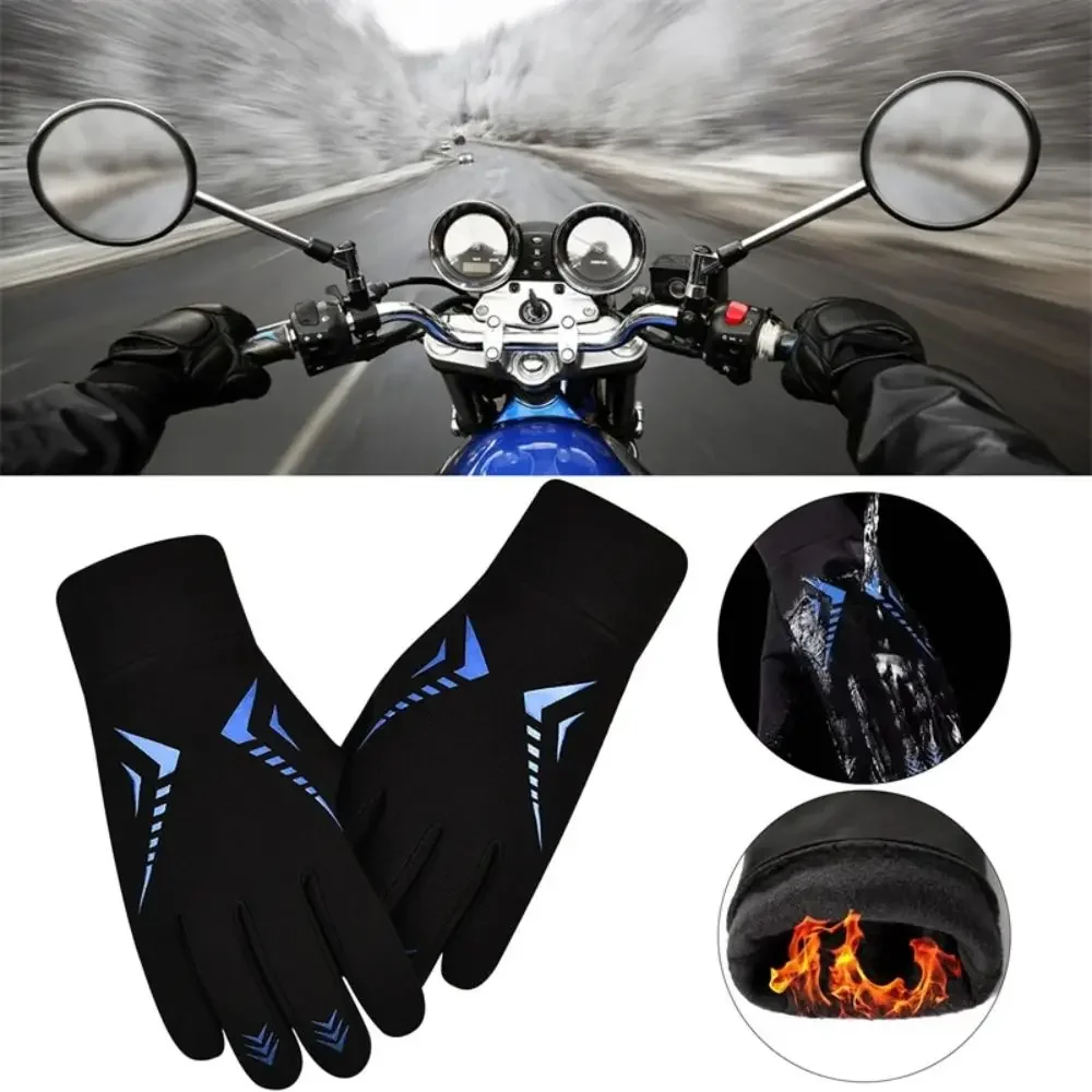 Winter Cycling Gloves for Men Motorcycle Hiking Touch Screen Gloves Anti-Slip Water-Repellent Windproof Outdoor Thermal Gloves
Winter Cycling Gloves for Men Motorcycle Hiking Touch Screen Gloves Anti-Slip Water-Repellent Windproof Outdoor Thermal Gloves