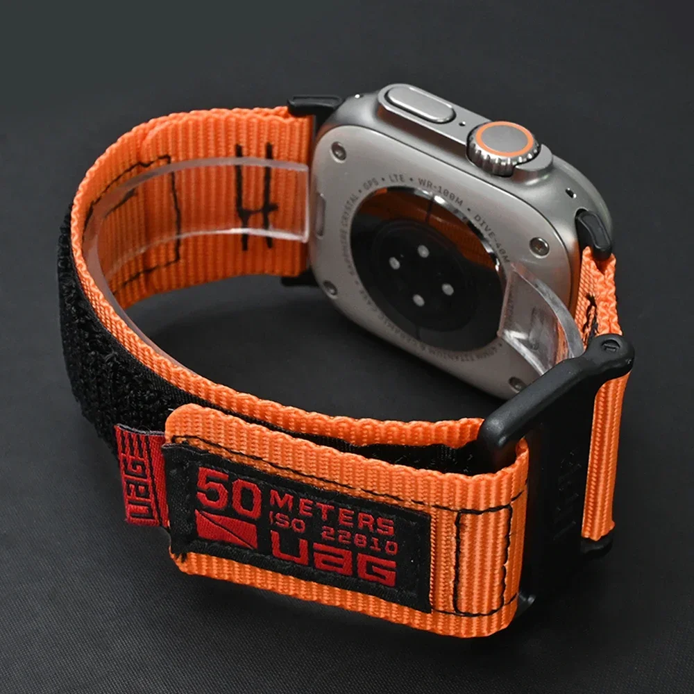 Nylon Loop Strap For Apple Watch Ultra 2 49mm Series 9 8 7 45mm 41mm For iWatch Series 6 5 4 3 se 40mm 44mm 42mm Men Sport Band
Nylon Loop Strap For Apple Watch Ultra 2 49mm Series 9 8 7 45mm 41mm For iWatch Series 6 5 4 3 se 40mm 44mm 42mm Men Sport Band