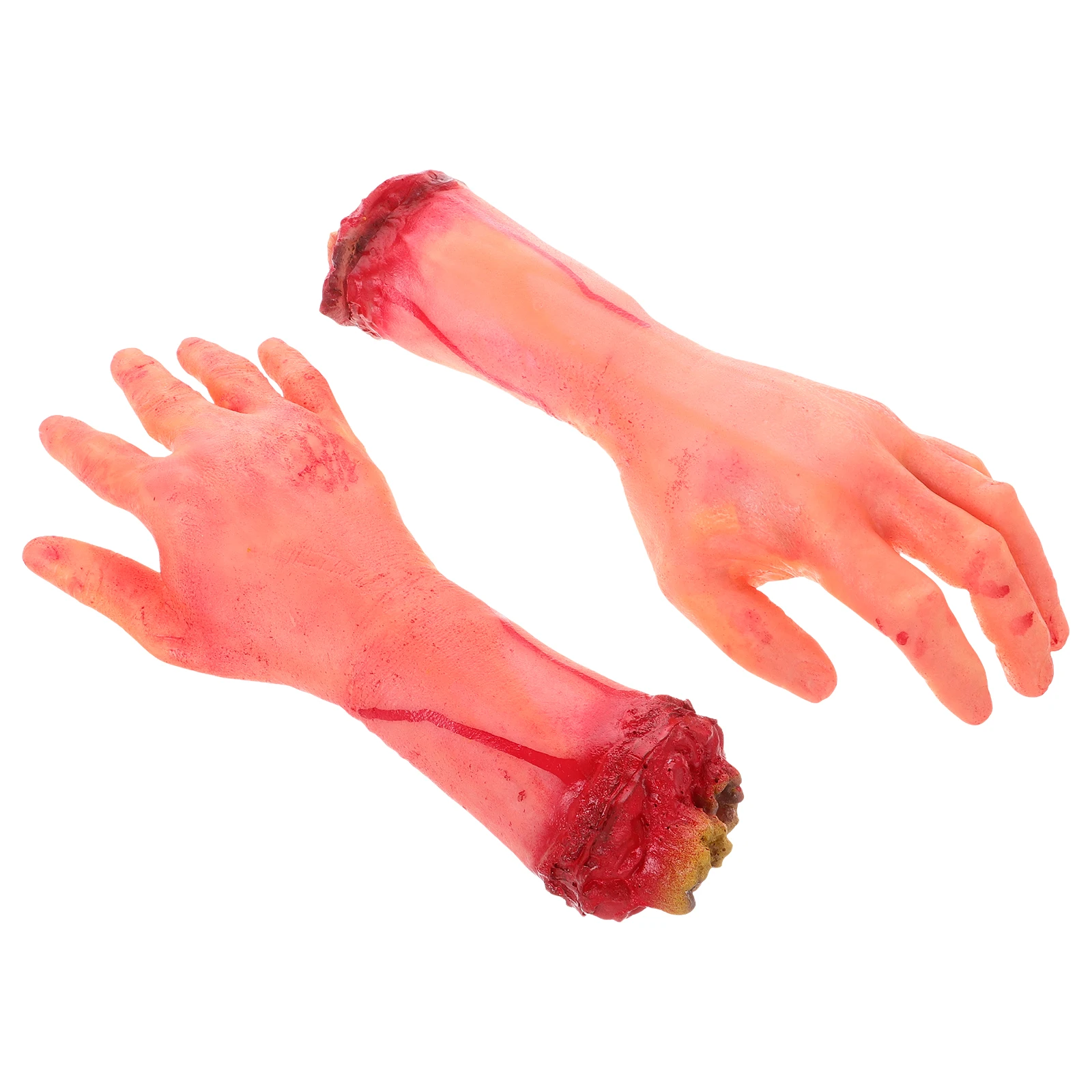 2 Pcs Fake Hand Decoration Halloween Horror Props Scary Body Parts Stage SuppliesHaunted Decor Trick Treat Accessories
2 Pcs Fake Hand Decoration Halloween Horror Props Scary Body Parts Stage SuppliesHaunted Decor Trick Treat Accessories