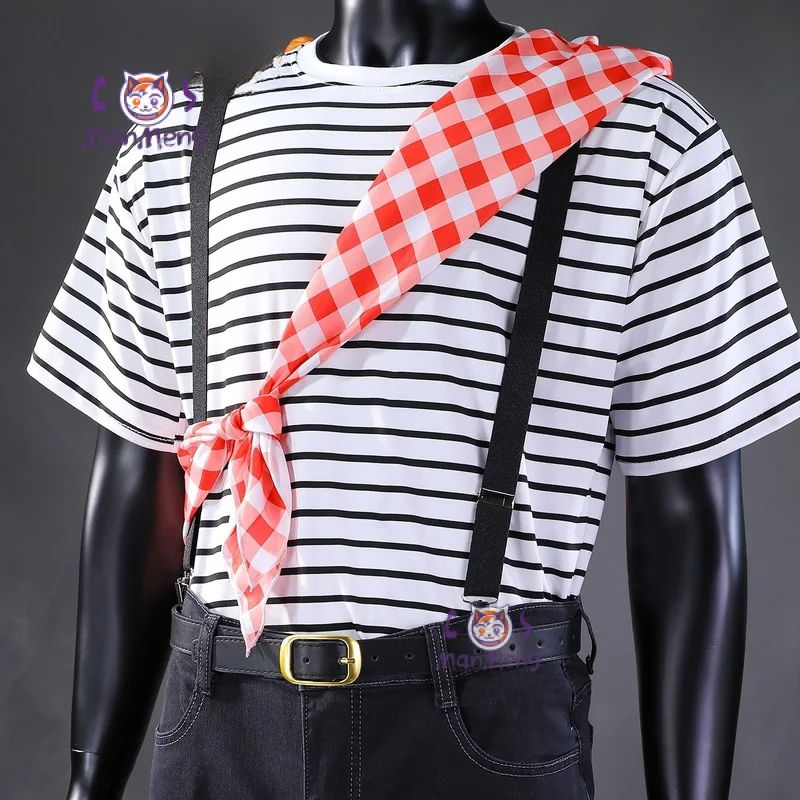 Gustave Cosplay Costume Game Clair Obscur:Expedition 3 New men women uniform hat overalls elastic Halloween carnival suit
Gustave Cosplay Costume Game Clair Obscur:Expedition 3 New men women uniform hat overalls elastic Halloween carnival suit