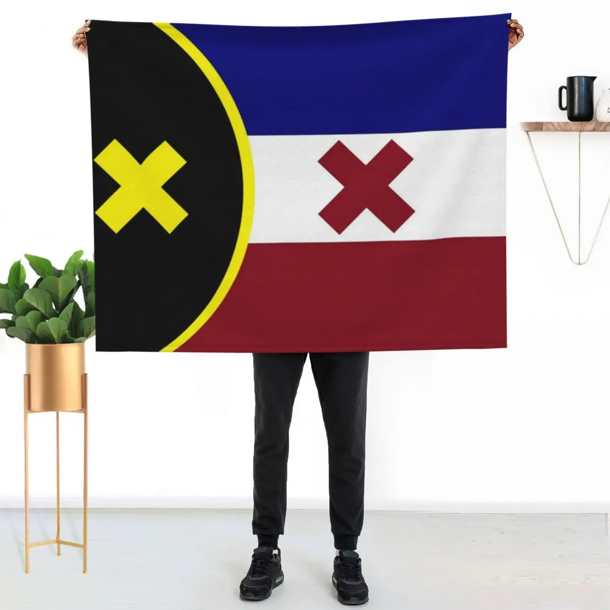 L'Manberg Dream SMP Flag Throw Blanket Warm Cozy Throw Blanket for Living Room Couch
L'Manberg Dream SMP Flag Throw Blanket Warm Cozy Throw Blanket for Living Room Couch
