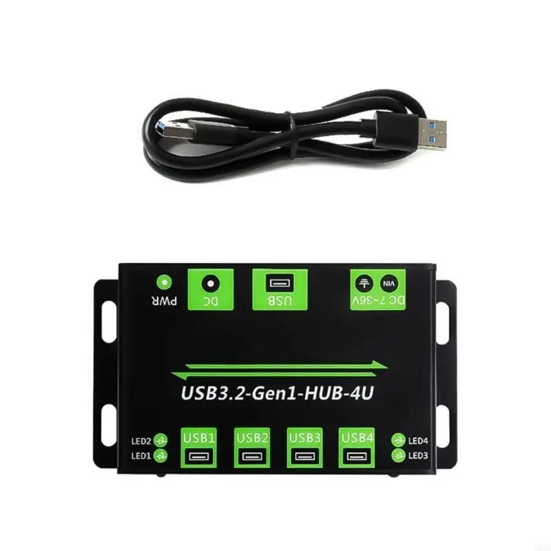 C63A Fast Speed 4 Port USB 3.2 Gen1 Hub With 7 36V Power Interfaces For Stable Device Charging
C63A Fast Speed 4 Port USB 3.2 Gen1 Hub With 7 36V Power Interfaces For Stable Device Charging