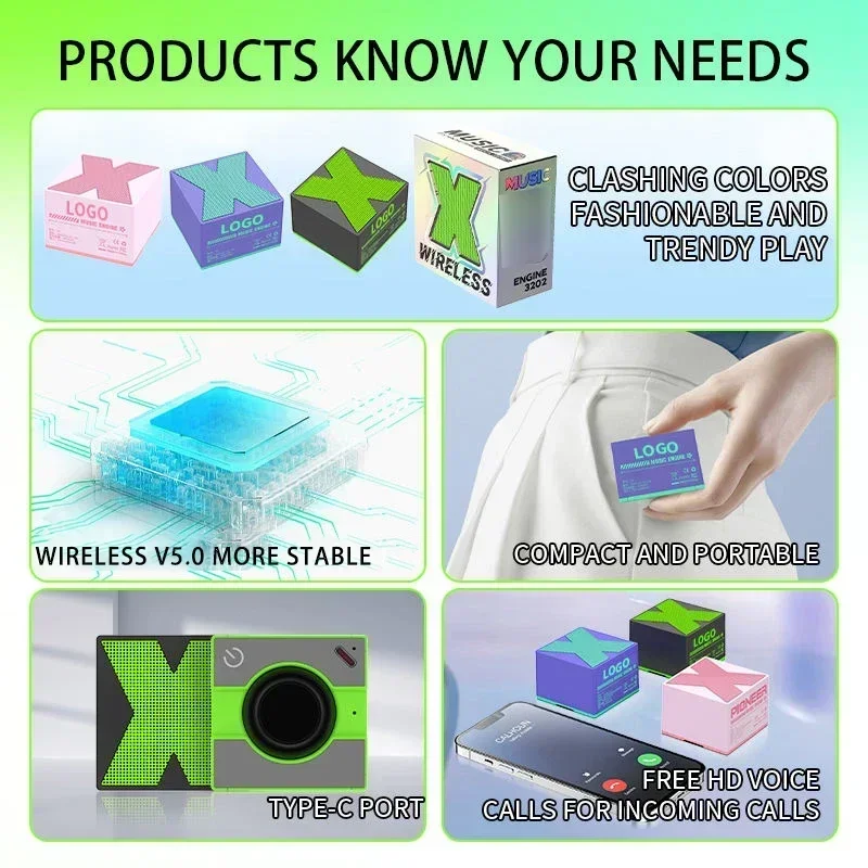 Speaker Mini Subwoofer Sound Box Aluminum Alloy Speaker Wireless Portable Radio Speaker Portable Outdoor Car Music
Speaker Mini Subwoofer Sound Box Aluminum Alloy Speaker Wireless Portable Radio Speaker Portable Outdoor Car Music