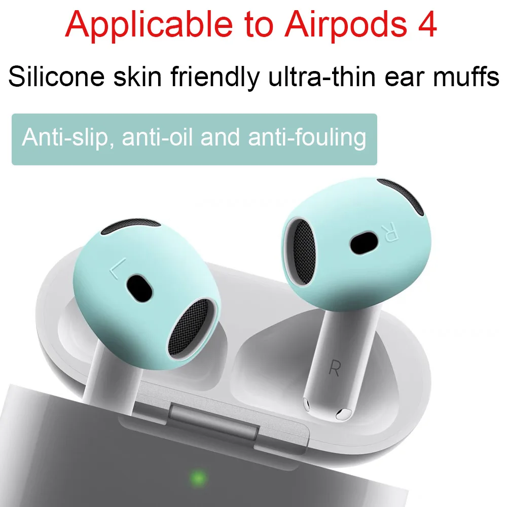 Earbuds Replacement Cover Anti-Slip Silicone Ear Tips Protective Case For Airpods 4 Air Pod 4th Generation Ultra Thin Protector
Earbuds Replacement Cover Anti-Slip Silicone Ear Tips Protective Case For Airpods 4 Air Pod 4th Generation Ultra Thin Protector