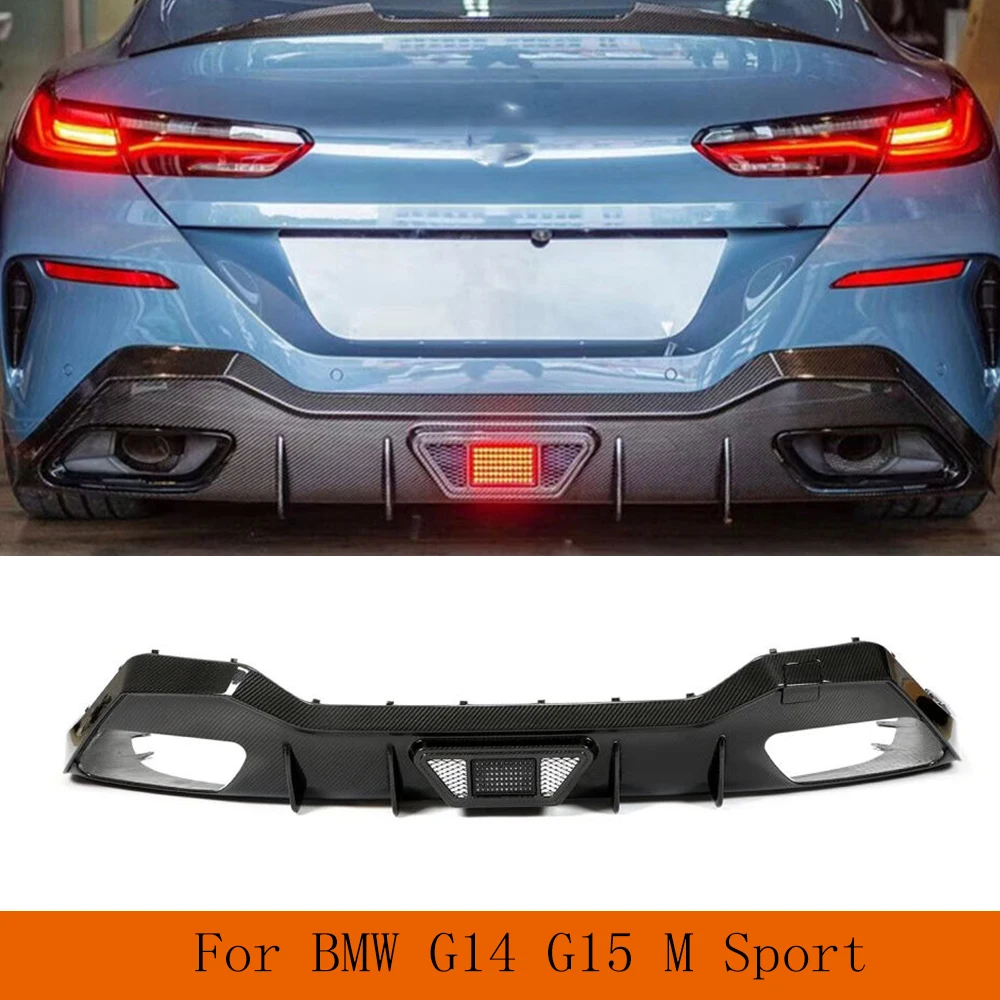 Car Rear Bumper Diffuser for BMW 8 Series G14 G15 G16 M Sport 2018 - 2021 M850i Prepreg Dry Carbon Fiber Rear Bumper Protector
Car Rear Bumper Diffuser for BMW 8 Series G14 G15 G16 M Sport 2018 - 2021 M850i Prepreg Dry Carbon Fiber Rear Bumper Protector