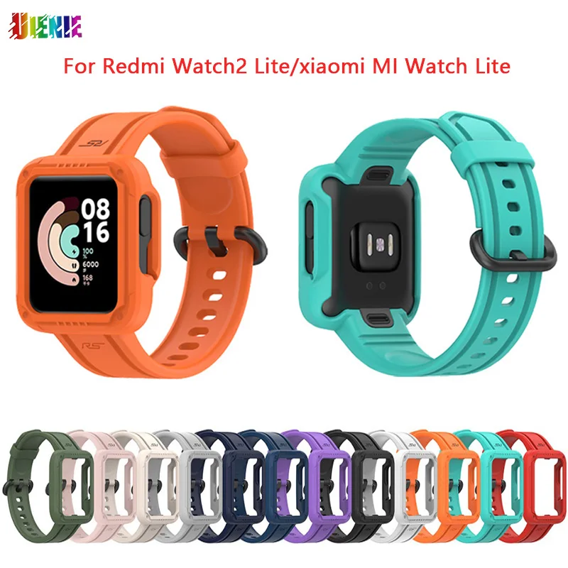 Силиконовый ремешок с чехлом для смарт-часов Redmi Watch 2 Lite, сменный Браслет для Xiaomi MI Watch Lite, Аксессуары для браслета
Силиконовый ремешок с чехлом для смарт-часов Redmi Watch 2 Lite, сменный Браслет для Xiaomi MI Watch Lite, Аксессуары для браслета