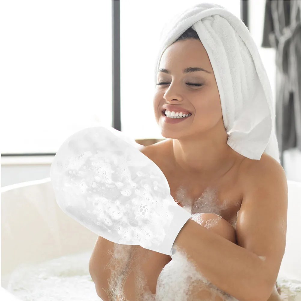 2 Pcs Bath Towel Exfoliating Glove Shower Gloves Bathing Accessories for Scrubbing Dual-sided Silk Mitts Compact Mitten 
2 Pcs Bath Towel Exfoliating Glove Shower Gloves Bathing Accessories for Scrubbing Dual-sided Silk Mitts Compact Mitten