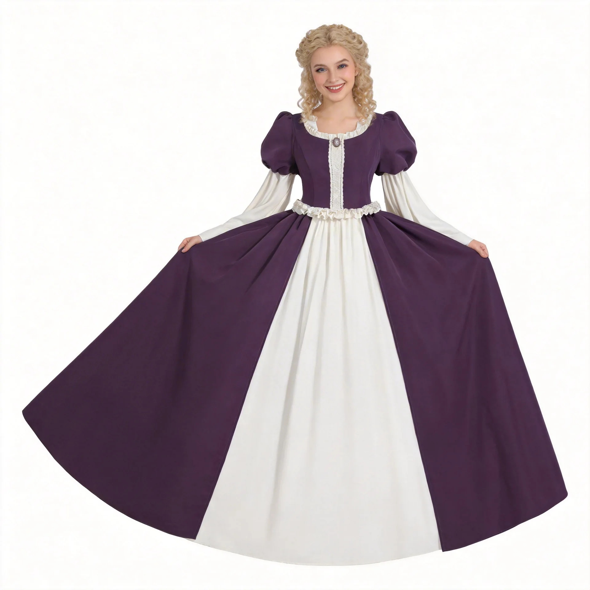 Retro Medieval Halloween Role-playing Cosplay Long Dress Sweet Style Cross-Border New Arrival Women's Fashion Dress
Retro Medieval Halloween Role-playing Cosplay Long Dress Sweet Style Cross-Border New Arrival Women's Fashion Dress