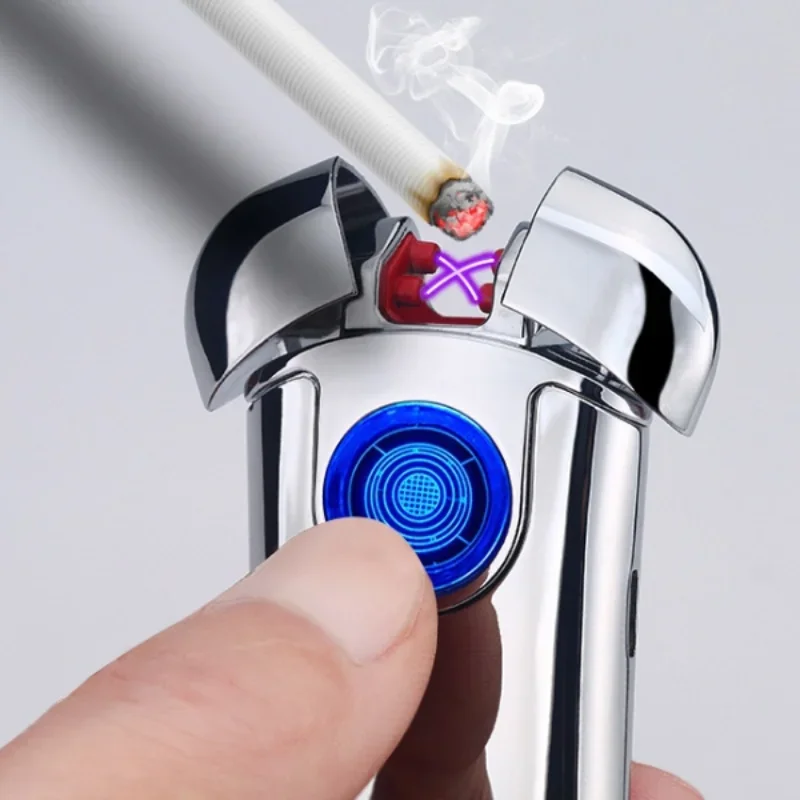 Lighters smoking accessories double arc USB charging lighter beetle windproof electronic cigarette lighter
Lighters smoking accessories double arc USB charging lighter beetle windproof electronic cigarette lighter