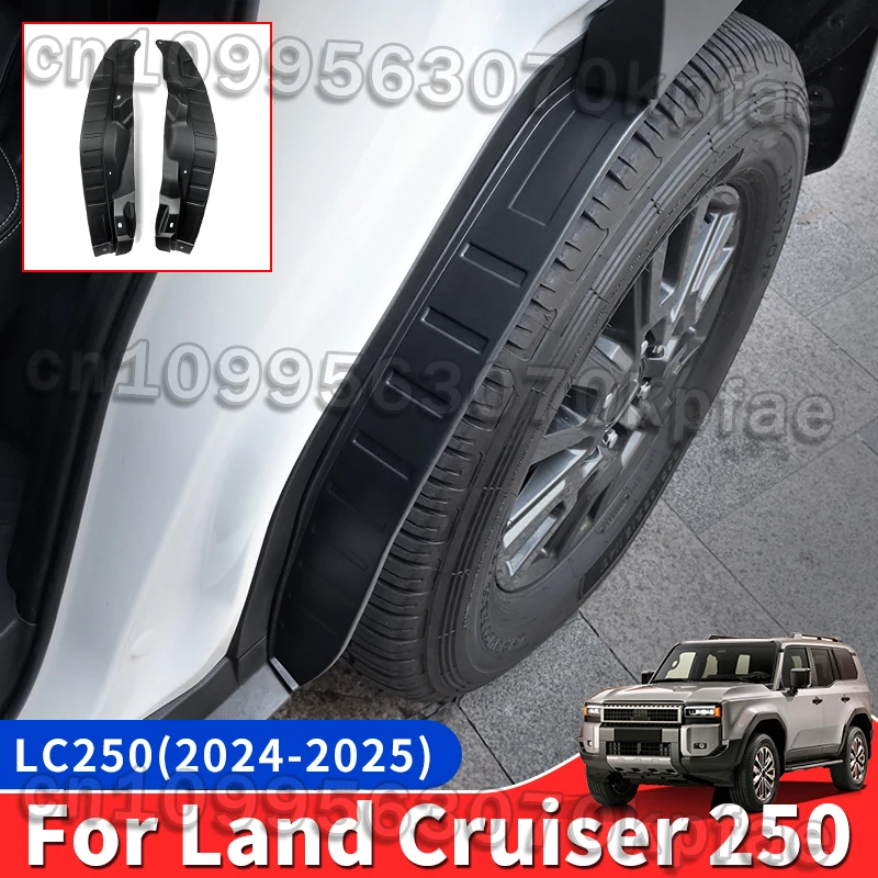 Rear Mud Flaps Fender Extension For Toyota 2024 2025 Land Cruiser 250 Prado LC250 No Drill Needed Protection Waterproof Set of 2
Rear Mud Flaps Fender Extension For Toyota 2024 2025 Land Cruiser 250 Prado LC250 No Drill Needed Protection Waterproof Set of 2