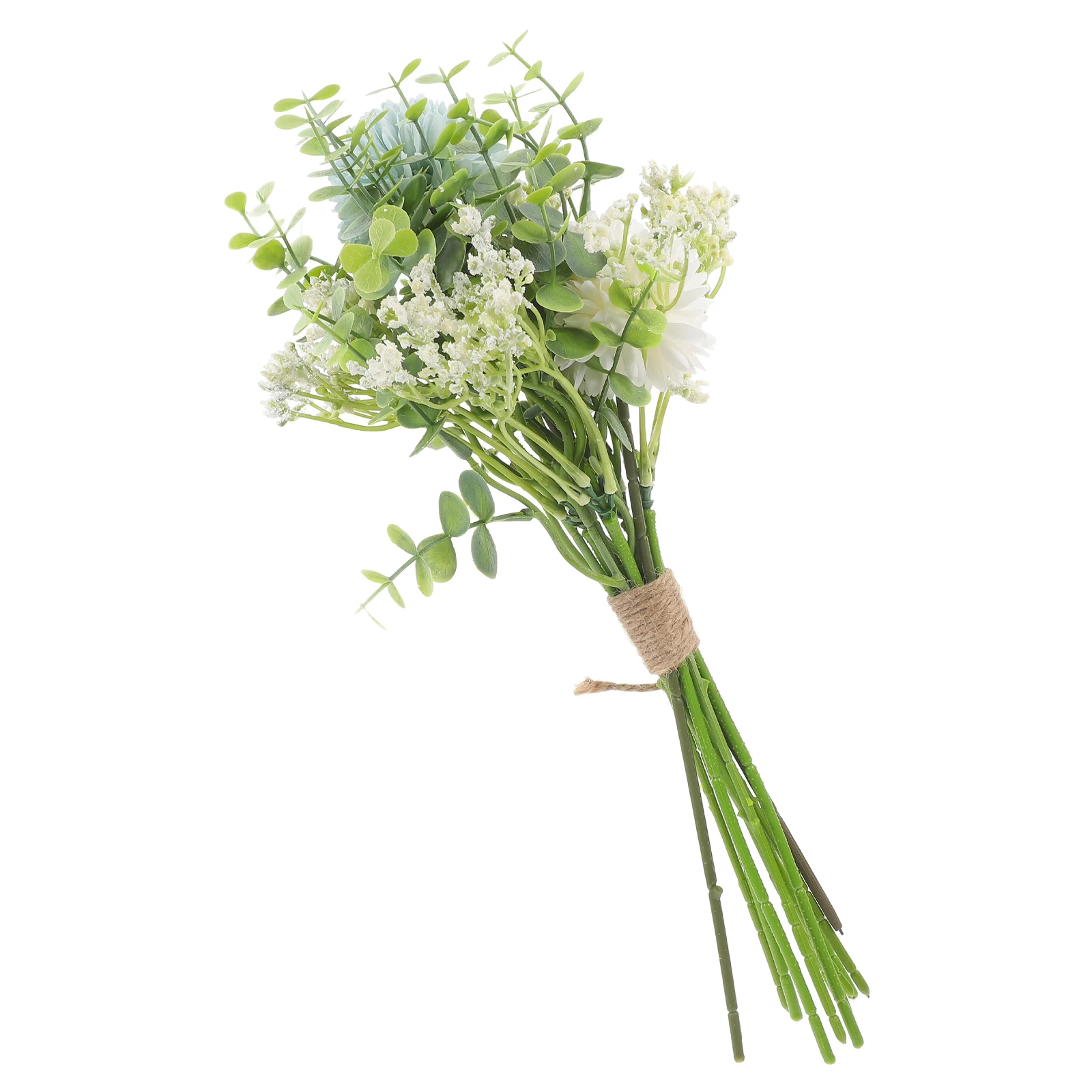 Highly Realistic Eucalyptus Gypsophila Double Hydrangea Artificial Flower Bouquet Light Green Home Decor Wedding Party
Highly Realistic Eucalyptus Gypsophila Double Hydrangea Artificial Flower Bouquet Light Green Home Decor Wedding Party