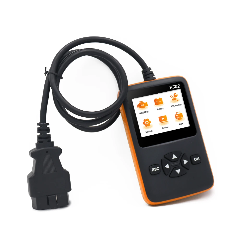 OBD 2 Heavy Trucks Scanner Elm327Auto Intelligent Diagnostic Tools Key Programmer V502
OBD 2 Heavy Trucks Scanner Elm327Auto Intelligent Diagnostic Tools Key Programmer V502