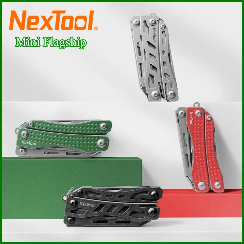 NexTool Mini Flagship EDC Keychain Multitool 10 in 1 Mini Pocket Knife Multi Tool with Folding Pliers Scissors Bottle Opener
NexTool Mini Flagship EDC Keychain Multitool 10 in 1 Mini Pocket Knife Multi Tool with Folding Pliers Scissors Bottle Opener