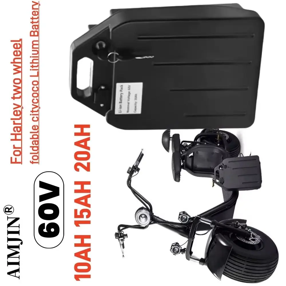 100% New Harley battery Electric Battery 60V 10Ah-20Ah for 250W~1500W Harley MotorcycleWaterproof LithiumBattery + 67.2V Charger
100% New Harley battery Electric Battery 60V 10Ah-20Ah for 250W~1500W Harley MotorcycleWaterproof LithiumBattery + 67.2V Charger