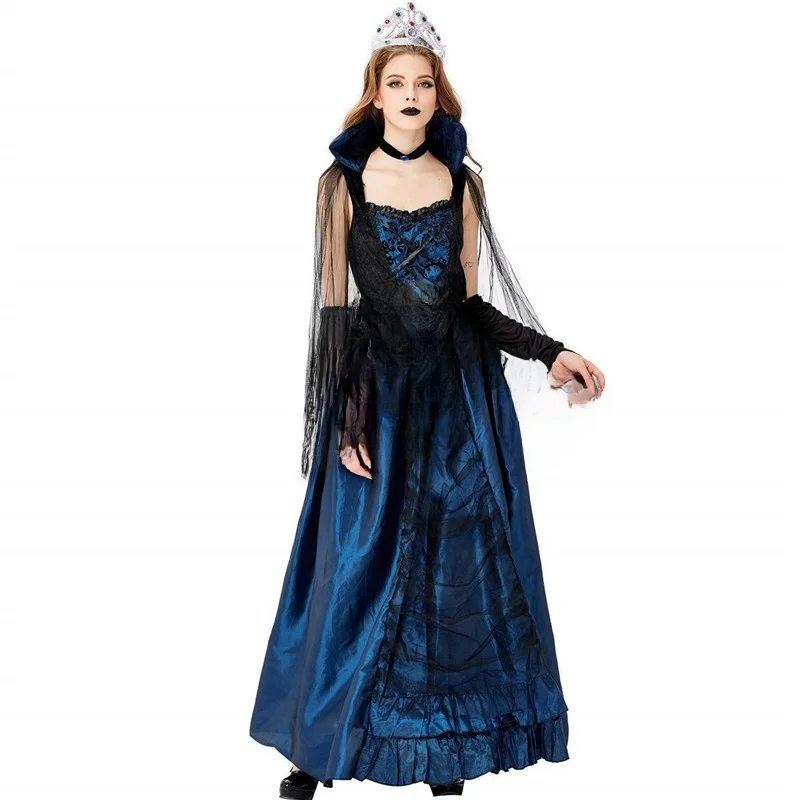 Blue Enchantess Court Halloween Costume for Adults Ancient Chinese Style Women's Fashionable Stage Performance Clothing
Blue Enchantess Court Halloween Costume for Adults Ancient Chinese Style Women's Fashionable Stage Performance Clothing