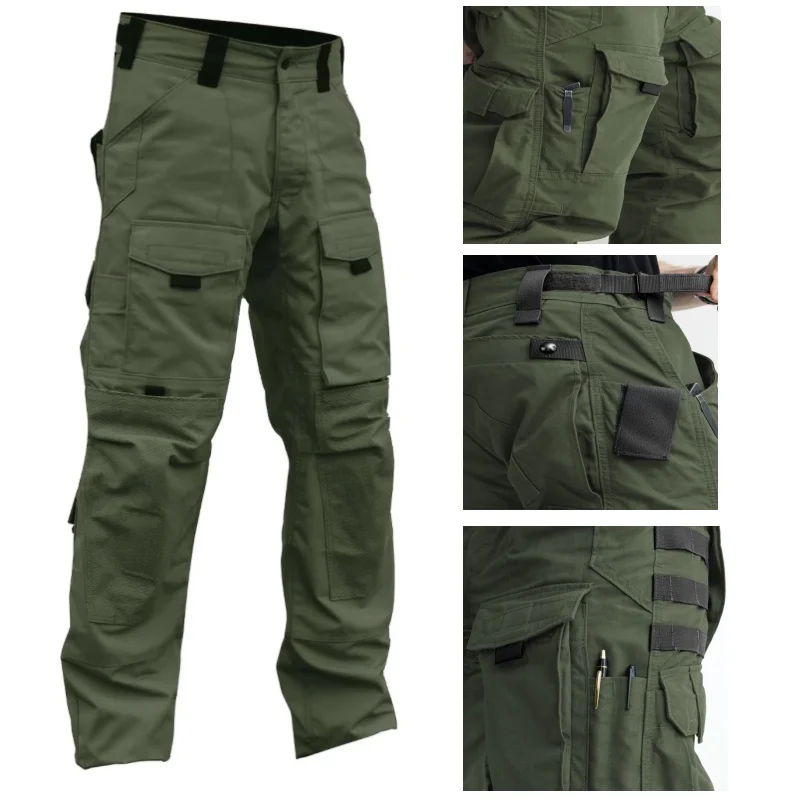 Men's Outdoor Tactical Cargo Pants, Abrasion Resistant Tear Resistant, Large Pocket Multifunctional Mountaineering Adventure
Men's Outdoor Tactical Cargo Pants, Abrasion Resistant Tear Resistant, Large Pocket Multifunctional Mountaineering Adventure