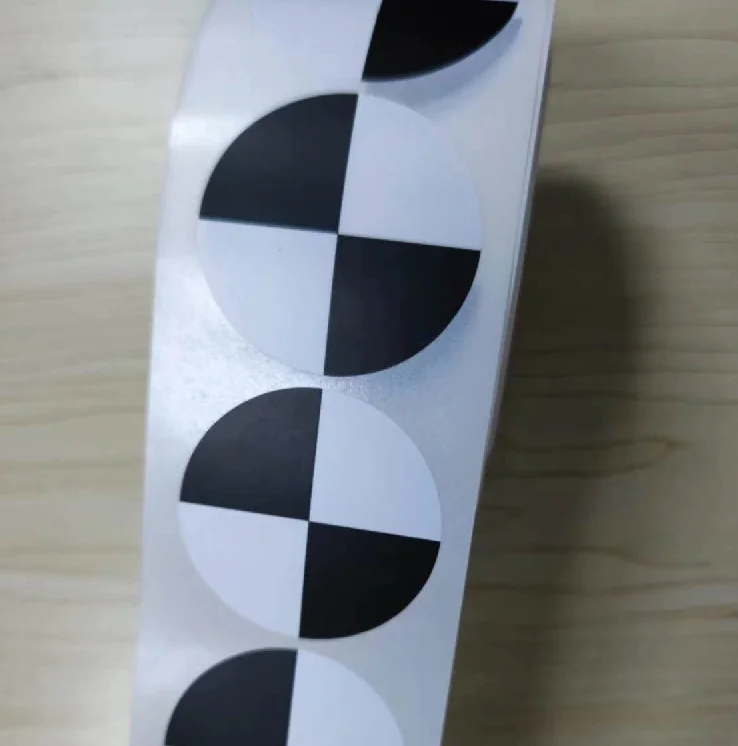 Matte marking Non-reflective target 3D scanning marking Diagonal point diameter positioning Circular
Matte marking Non-reflective target 3D scanning marking Diagonal point diameter positioning Circular