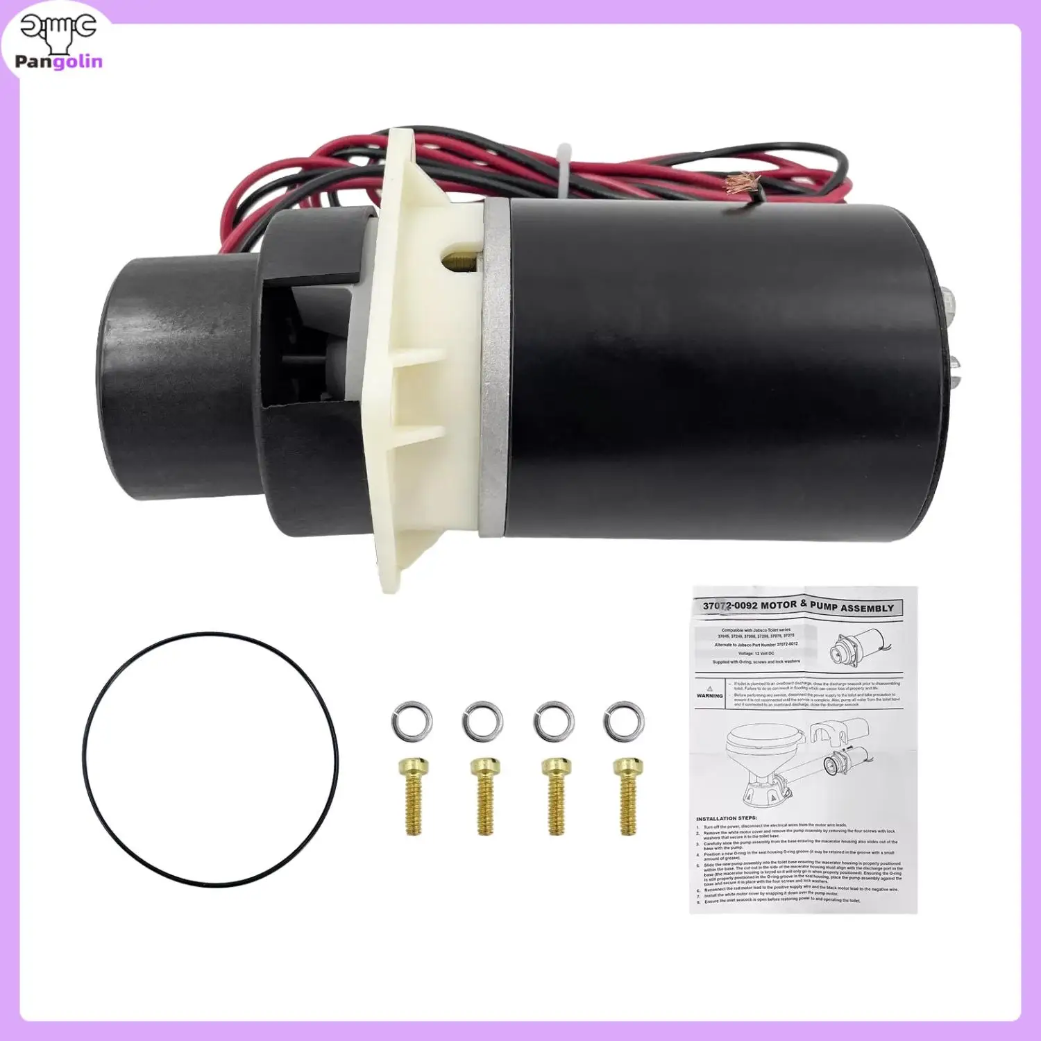 1pc New Motor Pump 12V Quiet Flush Electric Toilet For Jabsco 37045-0092 37072-0092 Auto Accessories
1pc New Motor Pump 12V Quiet Flush Electric Toilet For Jabsco 37045-0092 37072-0092 Auto Accessories