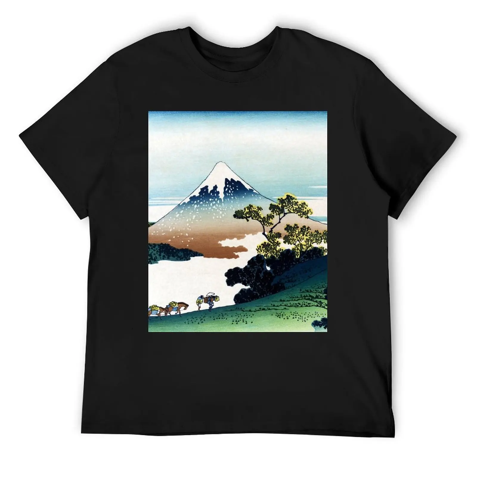 The Inume Pass in Kai Province by Katsushika Hokusai T-Shirt for a boy blanks mens t shirt graphic
The Inume Pass in Kai Province by Katsushika Hokusai T-Shirt for a boy blanks mens t shirt graphic