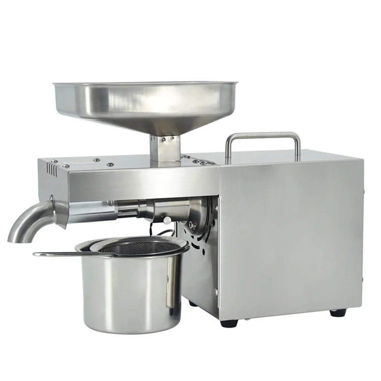 Hot Selling Home use 304 Quail Stainless Steel Electric Soybean Oil Press Machine for Farm
Hot Selling Home use 304 Quail Stainless Steel Electric Soybean Oil Press Machine for Farm