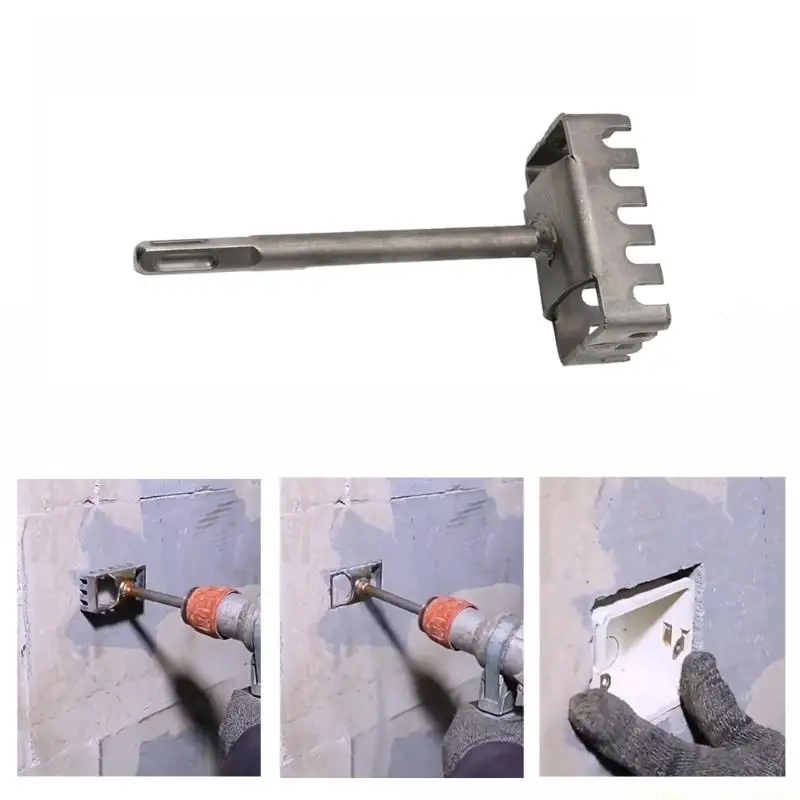 A2BE Convenient Square Hole Maker For Switches Socket Lightweight Alloy Construction
A2BE Convenient Square Hole Maker For Switches Socket Lightweight Alloy Construction