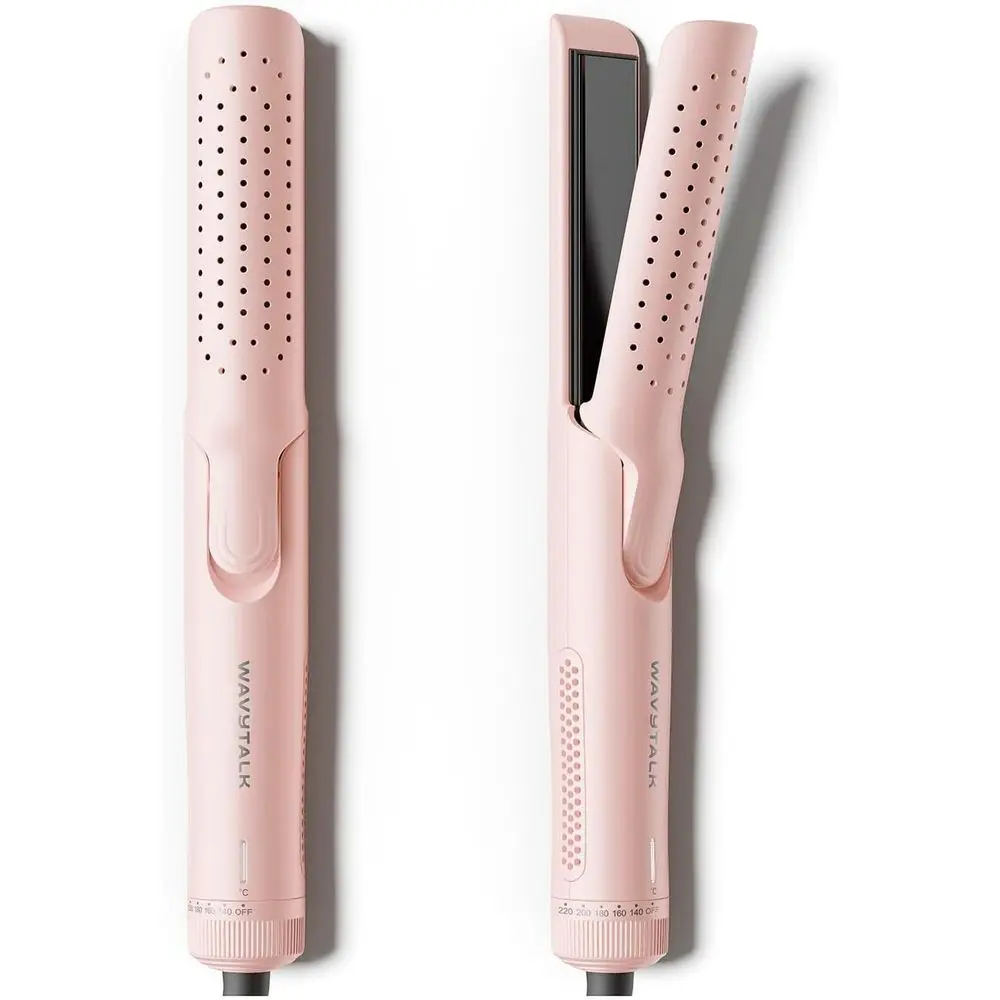 360 ° Утюжок для укладки волос Cool Air Styling Iron для создания стойких локонов и прямых волос, 1,25 дюйма, с защитой от ожогов, подходит для всех типов волос, розовый
360 ° Утюжок для укладки волос Cool Air Styling Iron для создания стойких локонов и прямых волос, 1,25 дюйма, с защитой от ожогов, подходит для всех типов волос, розовый
