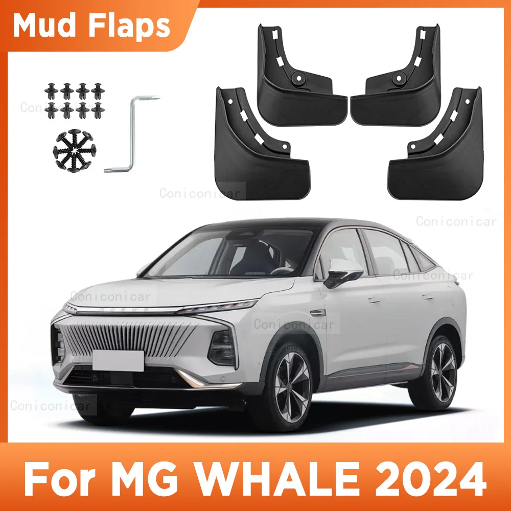 4Pcs For MG WHALE 2024 Mudflaps Mud Guards Flaps Splash Guards Mudguards Splash proof Fender Front Rear Wheel Accessories
4Pcs For MG WHALE 2024 Mudflaps Mud Guards Flaps Splash Guards Mudguards Splash proof Fender Front Rear Wheel Accessories