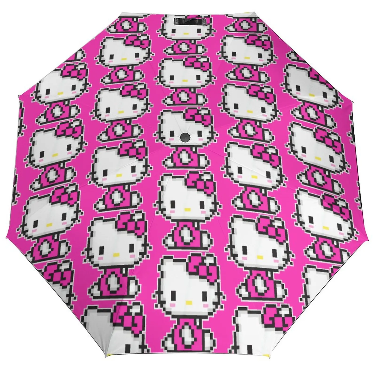 Hello Kitty Pixel тройной автомобильный зонт, оптовая продажа, складной зонт, дизайн от дождя, солнцезащитный зонт, ветрозащитный зонт
Hello Kitty Pixel тройной автомобильный зонт, оптовая продажа, складной зонт, дизайн от дождя, солнцезащитный зонт, ветрозащитный зонт