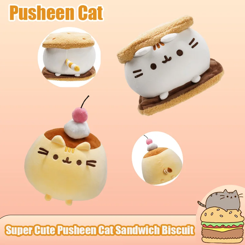 Super Cute Pusheen Cat Sandwich Biscuit Plush Pillow Soft Stuffed Toy Kawaii Cartoon Cushion Doll For Bedroom Sofa Decor
Super Cute Pusheen Cat Sandwich Biscuit Plush Pillow Soft Stuffed Toy Kawaii Cartoon Cushion Doll For Bedroom Sofa Decor