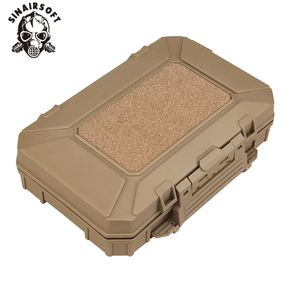 SINAIROSFT Waterproof Shockproof Tactical MOLLE Pouch Phone & Battery Case w/ Dual Foam Padding for Hunting Gear
SINAIROSFT Waterproof Shockproof Tactical MOLLE Pouch Phone & Battery Case w/ Dual Foam Padding for Hunting Gear