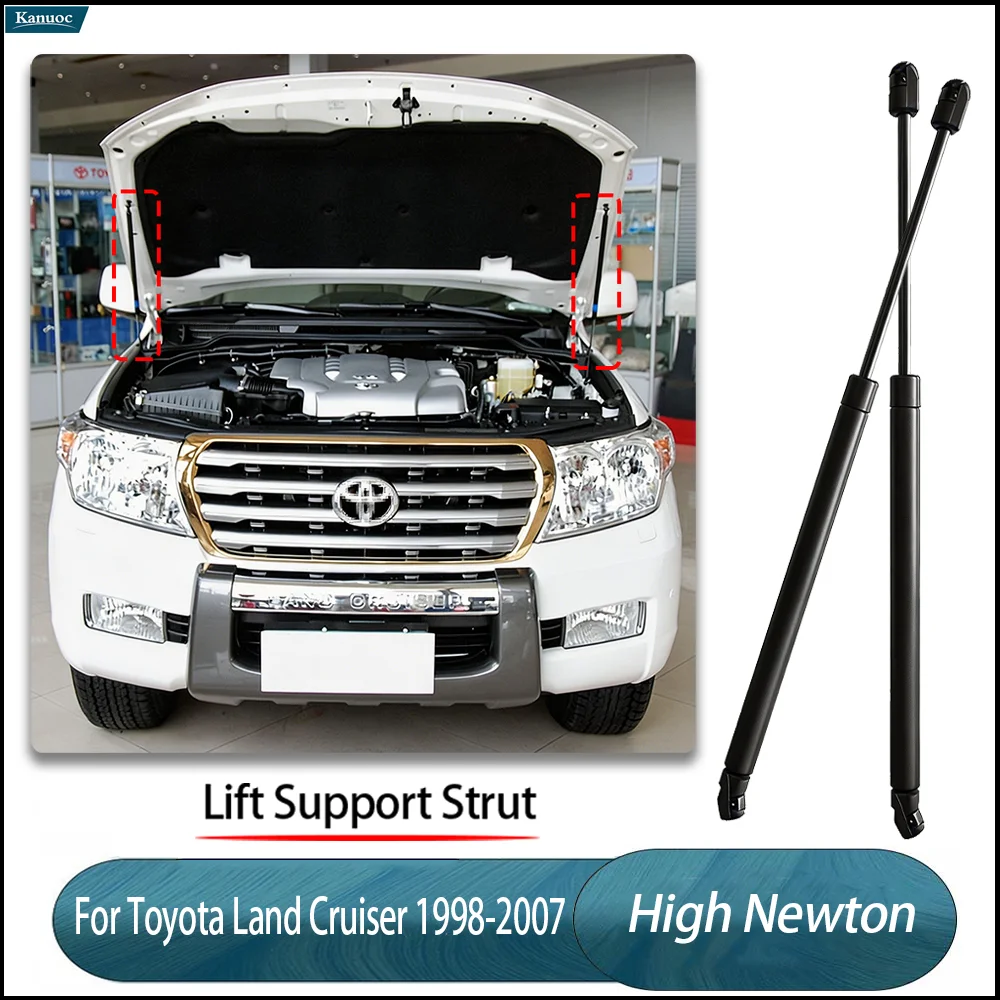 For Toyota Land Cruiser Lexus LX470 1998-2007 2Pcs Car Front Hood Lift Supports Struts Gas Spring Damper
For Toyota Land Cruiser Lexus LX470 1998-2007 2Pcs Car Front Hood Lift Supports Struts Gas Spring Damper