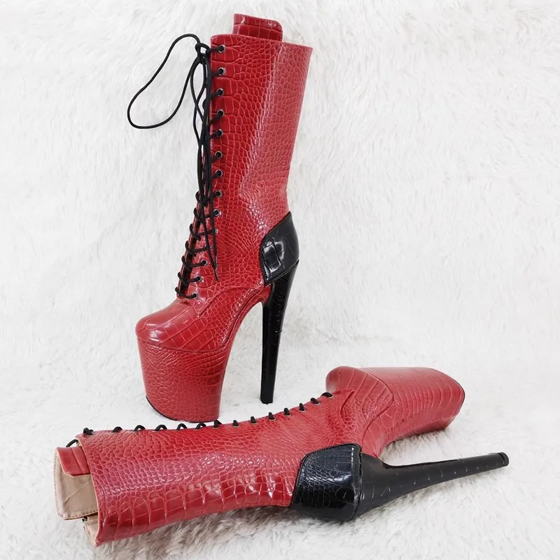 LAIJIANJINXIA New 20CM/8Inch PU Upper Women's Platform Party High Heels Modern Mid-Calf Boots Pole Dance Shoes 261
LAIJIANJINXIA New 20CM/8Inch PU Upper Women's Platform Party High Heels Modern Mid-Calf Boots Pole Dance Shoes 261