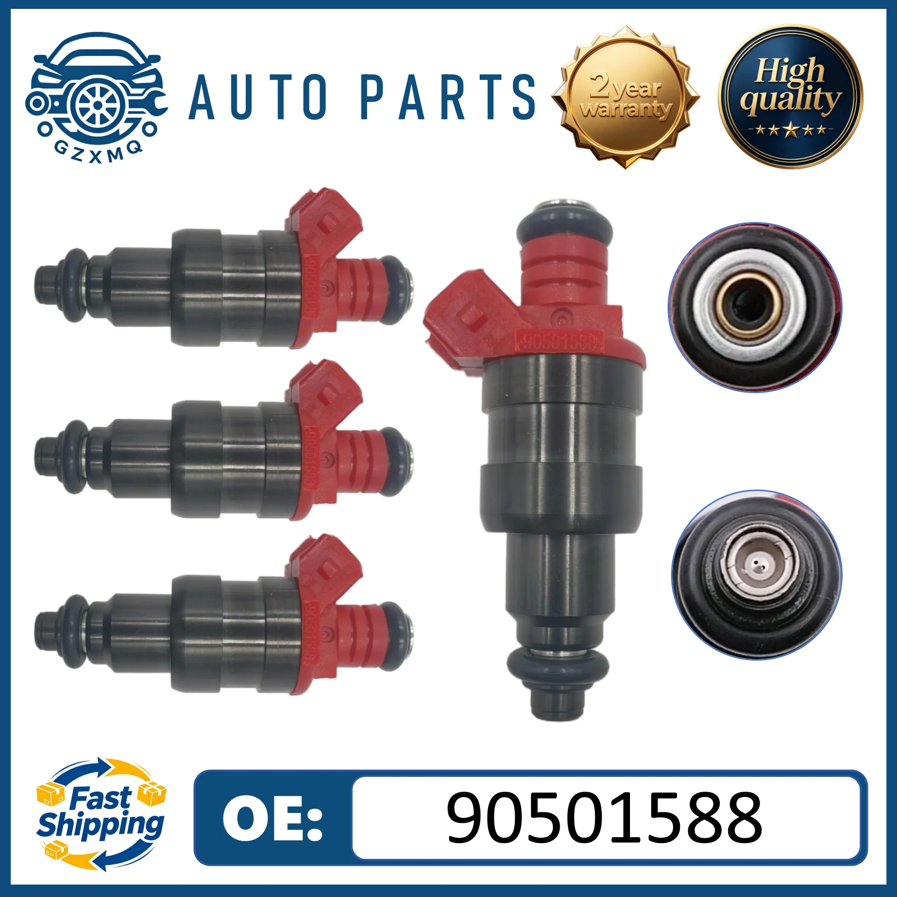 Высококачественный комплект из 4 топливных форсунок 90501588, подходит для Opel Astra, Omega и Vectra 2.0i 16V. # 5WK90761
Высококачественный комплект из 4 топливных форсунок 90501588, подходит для Opel Astra, Omega и Vectra 2.0i 16V. # 5WK90761