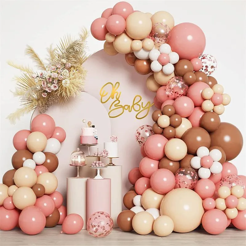 Boho Balloons Garland Baby Shower Wedding Engagement Decoration Balloon Pink Nude Ballon Arch Birthday Decor
Boho Balloons Garland Baby Shower Wedding Engagement Decoration Balloon Pink Nude Ballon Arch Birthday Decor