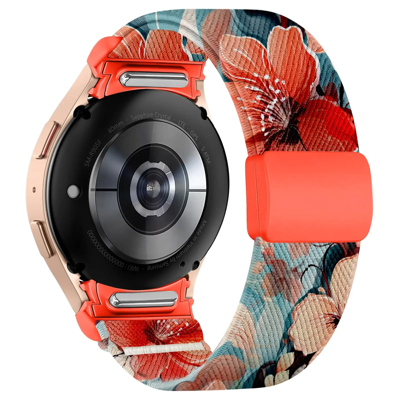 Нейлоновый эластичный ремешок, совместимый с Galaxy Watch 7 6 5 4 FE Band 40 мм 44 мм/Galaxy Watch 5 Pro Band/Galaxy Watch 6 4 Classic 47 мм
Нейлоновый эластичный ремешок, совместимый с Galaxy Watch 7 6 5 4 FE Band 40 мм 44 мм/Galaxy Watch 5 Pro Band/Galaxy Watch 6 4 Classic 47 мм