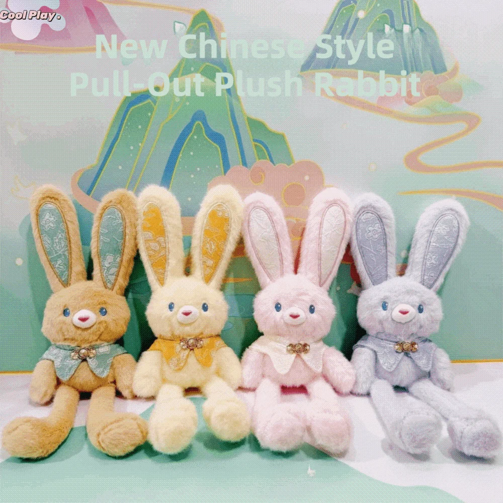 Soft Stuffed Stuffed Bunny Keychain Creative Design Kawaii Style Ear Pulling Rabbit Children Gits 30cm Size Schoolbag Pendant
Soft Stuffed Stuffed Bunny Keychain Creative Design Kawaii Style Ear Pulling Rabbit Children Gits 30cm Size Schoolbag Pendant
