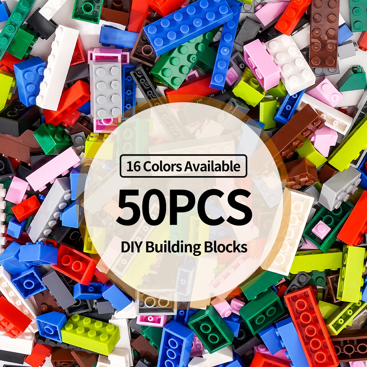 200g 2x6 DlY Building Blocks Thick FiguresBricks Dots Educational Creative SizeCompatible With Plastic Toys forChildren
200g 2x6 DlY Building Blocks Thick FiguresBricks Dots Educational Creative SizeCompatible With Plastic Toys forChildren