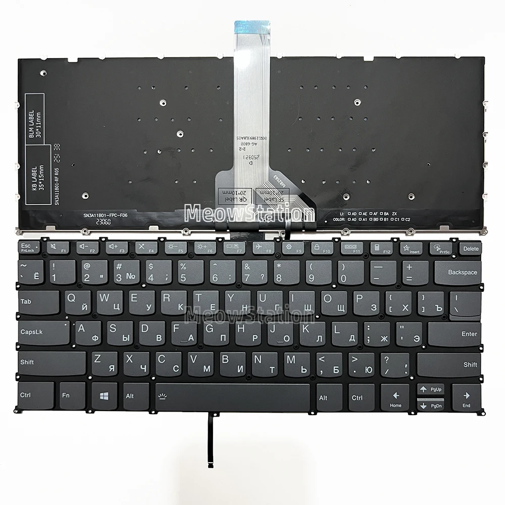 Американская/русская клавиатура с подсветкой для Lenovo Yoga Slim 6-14APU8 82X3,6-14IAP8 82WU,6-14IRH8 83E0,6-14IRP8 82WV / IdeaPad Pro 5-14ARP8,5-14IRH8,5-14APH8,83AL 83AM
Американская/русская клавиатура с подсветкой для Lenovo Yoga Slim 6-14APU8 82X3,6-14IAP8 82WU,6-14IRH8 83E0,6-14IRP8 82WV / IdeaPad Pro 5-14ARP8,5-14IRH8,5-14APH8,83AL 83AM