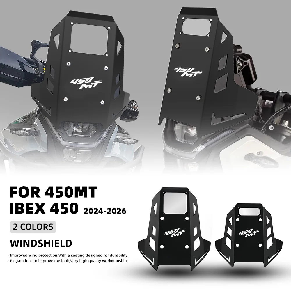 For CFMOTO 450MT 2025 Motorcycle Windshield Wind Deflector 450 MT IBEX450 Accessories Fairing Heighten Wind screen Windscreen
For CFMOTO 450MT 2025 Motorcycle Windshield Wind Deflector 450 MT IBEX450 Accessories Fairing Heighten Wind screen Windscreen