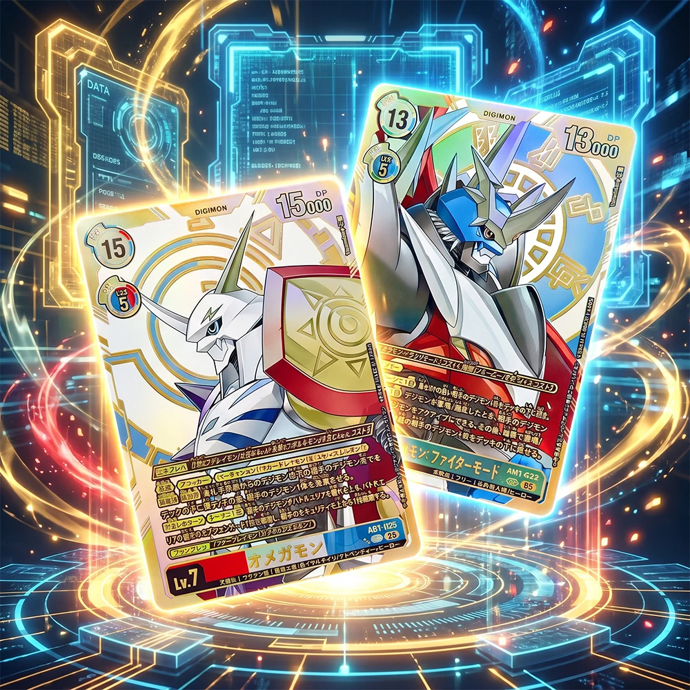 Anime Digimon Collection Card Omnimon AD1-025 AD1-024 Rare Pull Advanced Booster Generation SEC Holographic Card Gifts
Anime Digimon Collection Card Omnimon AD1-025 AD1-024 Rare Pull Advanced Booster Generation SEC Holographic Card Gifts