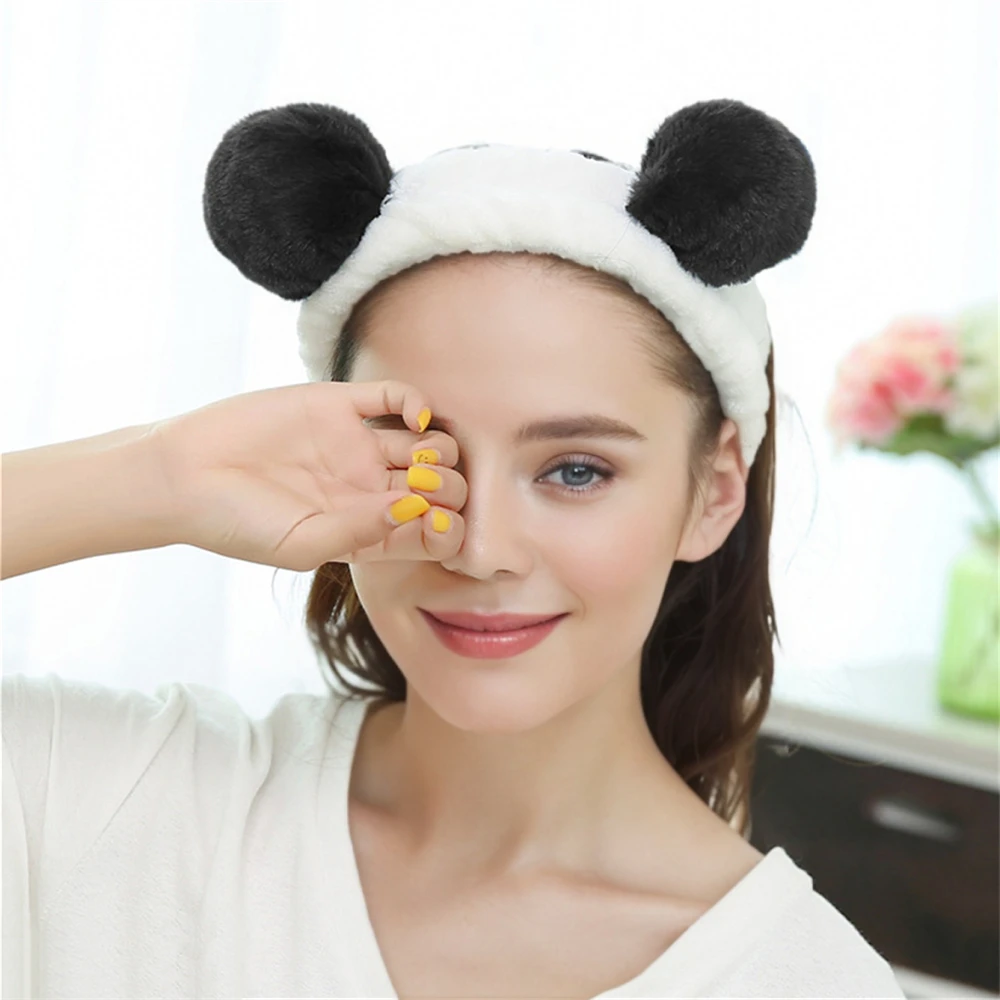 1pc Cute Panda Ear Coral Fleece Headband Women Makeup Shower Hairband Elastic Hair Bands for Girls Washing Face Turban
1pc Cute Panda Ear Coral Fleece Headband Women Makeup Shower Hairband Elastic Hair Bands for Girls Washing Face Turban
