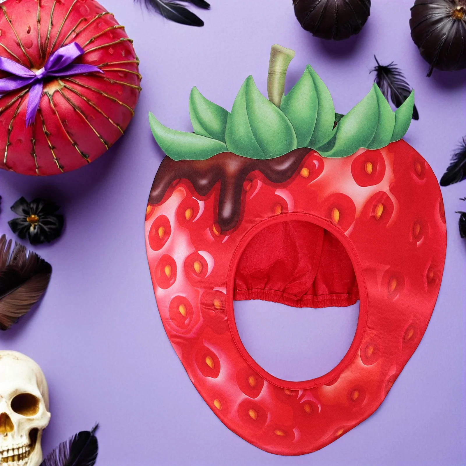 2Pcs Strawberry Shaped Cap Cute Costume Hat for Dress Up Parties Valentine's Day Masquerade Festival Celebration Photo Prop Fun
2Pcs Strawberry Shaped Cap Cute Costume Hat for Dress Up Parties Valentine's Day Masquerade Festival Celebration Photo Prop Fun