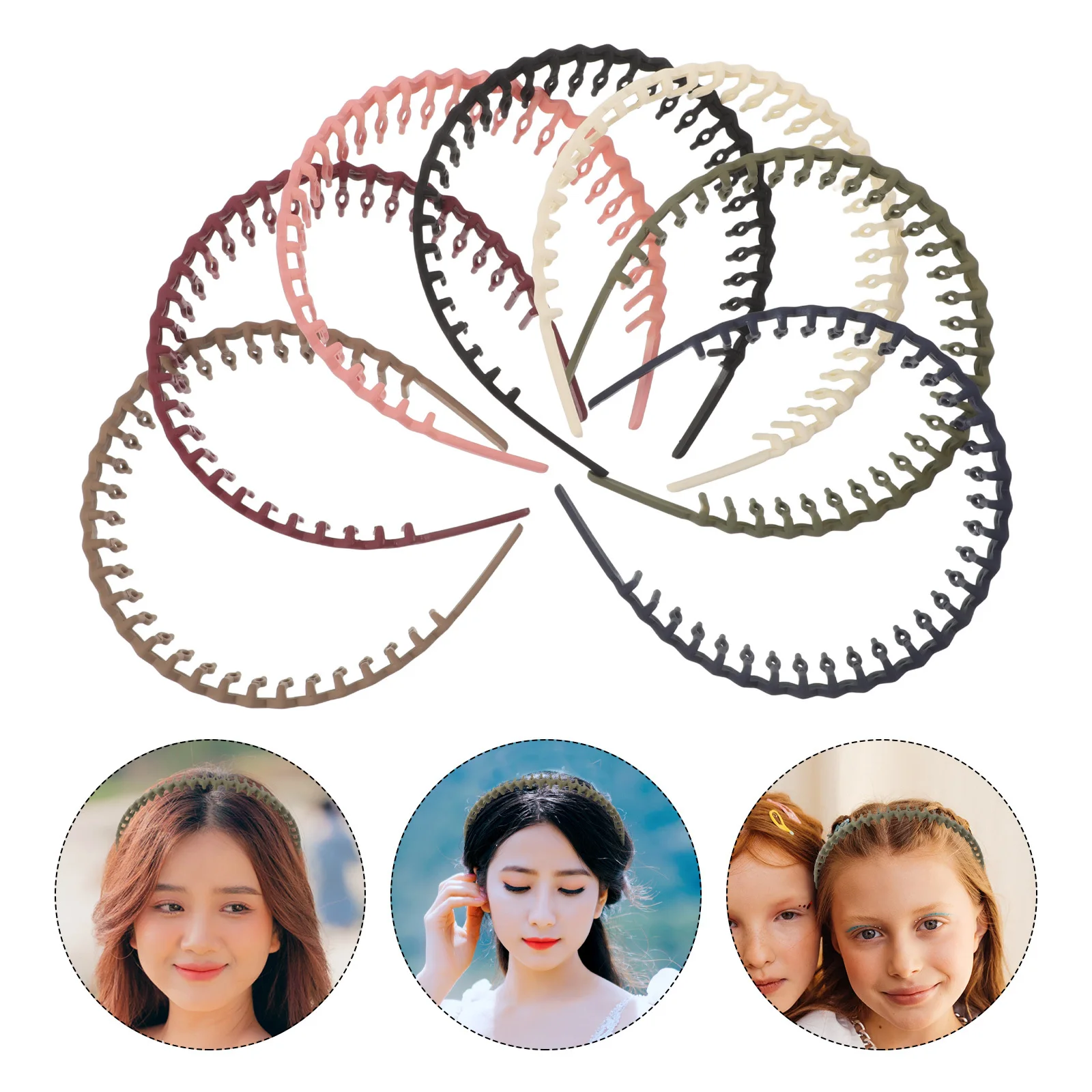 7 шт., нескользящая повязка на голову, пластиковые зубы, волнистый обруч для волос для мытья лица, ухода за кожей, аксессуары для волос для ежедневного использования, для женщин и мужчин
7 шт., нескользящая повязка на голову, пластиковые зубы, волнистый обруч для волос для мытья лица, ухода за кожей, аксессуары для волос для ежедневного использования, для женщин и мужчин