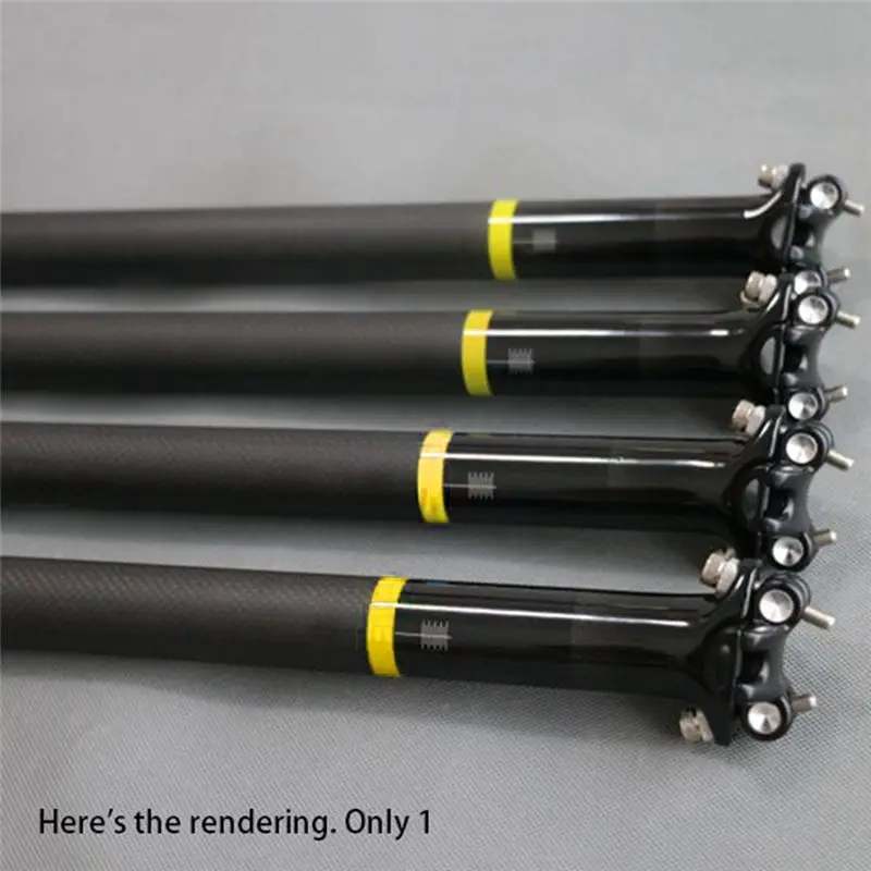 ABST Bicycle Seatpost Full Carbon Fiber Mountain Road Bicycle Seatpost Bicycle Parts 27.2X400MM-Yellow
ABST Bicycle Seatpost Full Carbon Fiber Mountain Road Bicycle Seatpost Bicycle Parts 27.2X400MM-Yellow